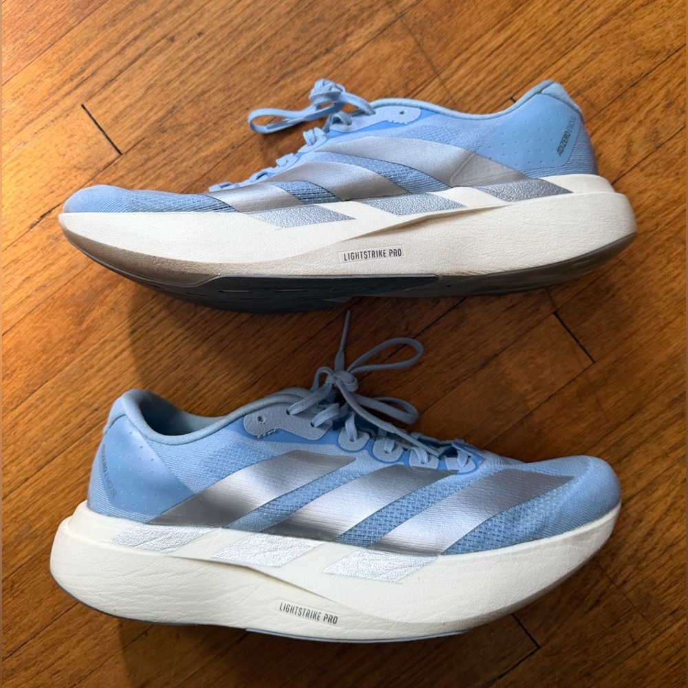 Adidas Women's Evo SL Blue Running Shoes